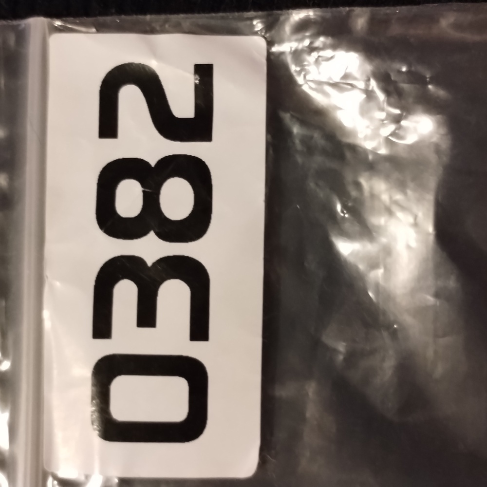 Free People Black Waffle Thermal Lace Neck Top - Picture 15 of 15